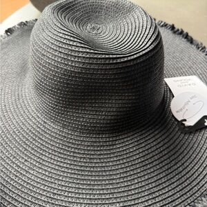 David and Young Black Woven Hat